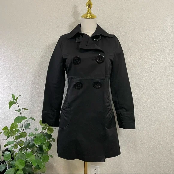 Soia & Kyo Black and Red Houndstooth Lined Coat - Picture 2 of 13